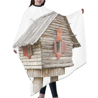 Personality  Fairy Witch House On Chicken Legs From Folklore, Isolated Hair Cutting Cape