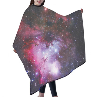 Personality  Purple Nebula In Outer Space. Elements Of This Image Furnished By NASA Hair Cutting Cape