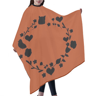 Personality  Cat Valentine Hair Cutting Cape