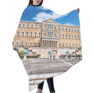 Personality  The Greek Parliament In Athens, Greece Hair Cutting Cape