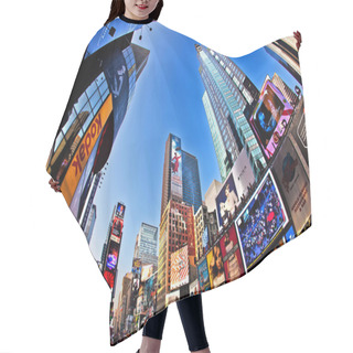 Personality  Times Square Is A Symbol Of New York City Hair Cutting Cape