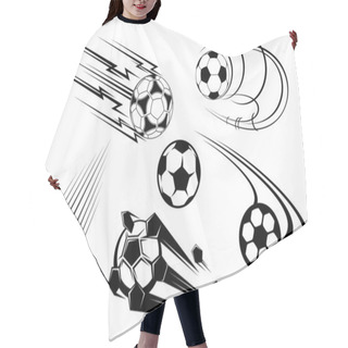 Personality  Football And Soccer Symbols And Mascots Hair Cutting Cape