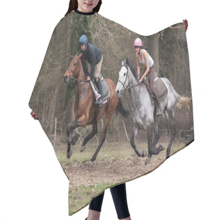 Personality  Horse Riding Hair Cutting Cape