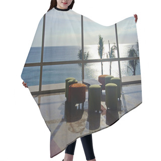 Personality  Ocean View Hair Cutting Cape