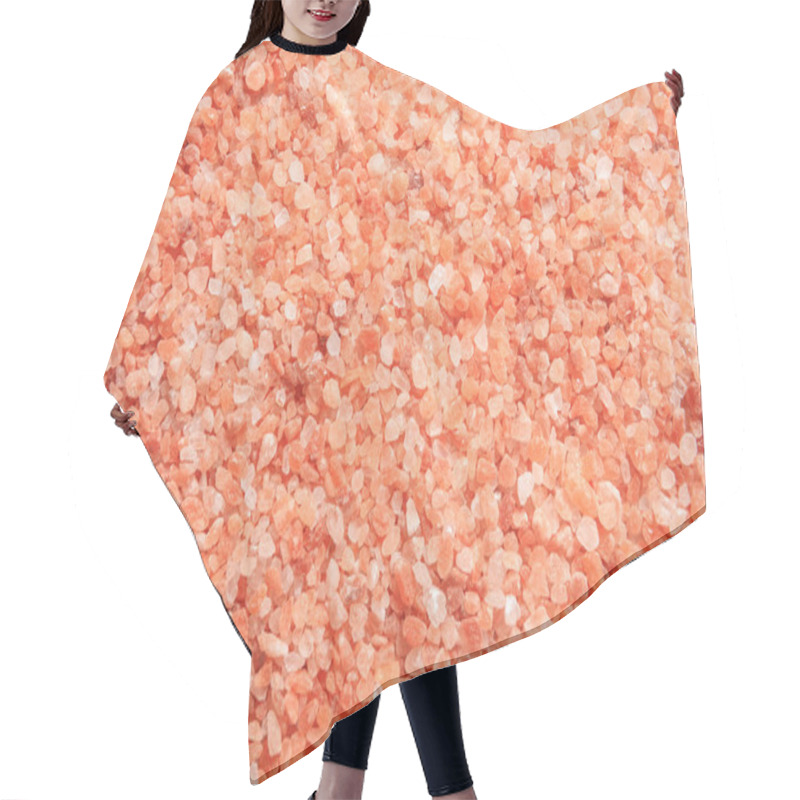 Personality  Pink Himalayan Salt Background Hair Cutting Cape