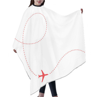 Personality  Plane Hair Cutting Cape