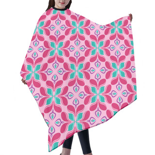 Personality  Pattern Vector Petal Hair Cutting Cape