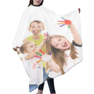Personality  Kids Portrait Hair Cutting Cape