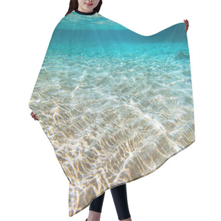 Personality  Tranquil Underwater Scene Hair Cutting Cape