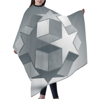 Personality  Spherical Object Created From Stars Hair Cutting Cape