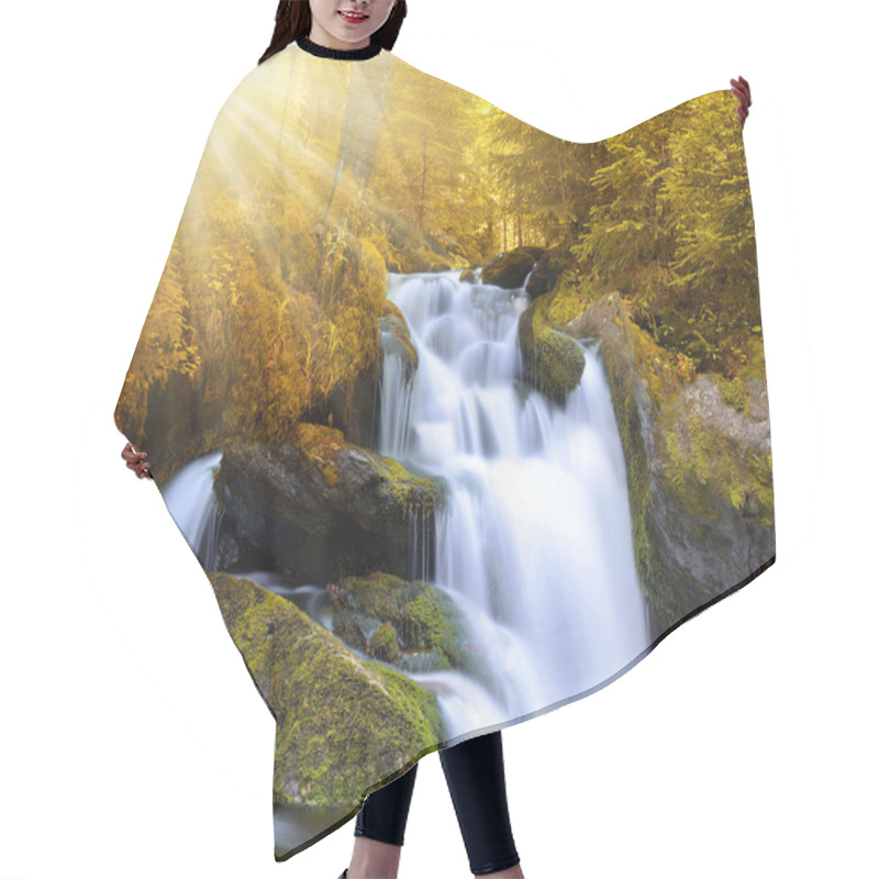 Personality  Waterfall Hair Cutting Cape