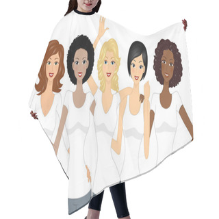 Personality  International Women's Day Hair Cutting Cape