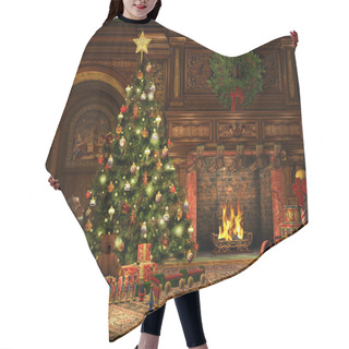 Personality  A Very Merry Christmas Hair Cutting Cape