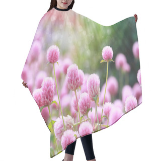 Personality  Flower Hair Cutting Cape