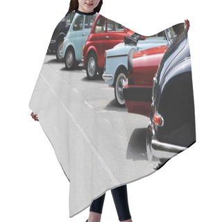 Personality  Vintage Car Show Hair Cutting Cape