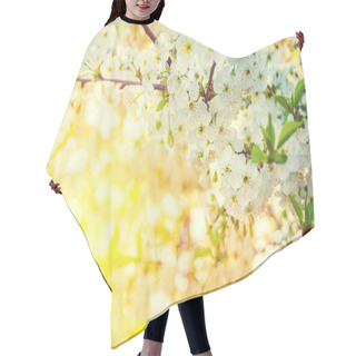 Personality  Blossoming Of Cherry Hair Cutting Cape