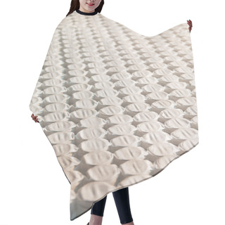 Personality  Mattress Spring Seal With Colorful Fabric Hair Cutting Cape