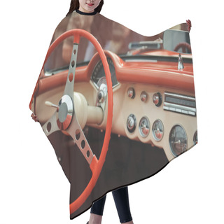 Personality  Interior Old Luxury Car Hair Cutting Cape