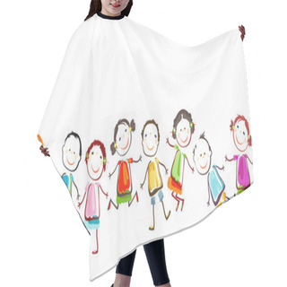 Personality  Happy Children Hair Cutting Cape