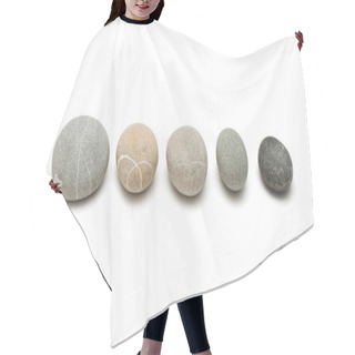 Personality  Stones In Line Hair Cutting Cape