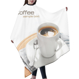 Personality  Coffee (easy To Remove The Text) Hair Cutting Cape