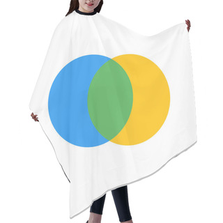 Personality  Business Chart Icon Hair Cutting Cape