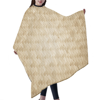 Personality  Woven Rattan With Natural Patterns Hair Cutting Cape