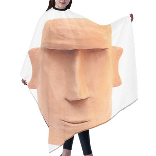 Personality  Baked Clay Jug Hair Cutting Cape