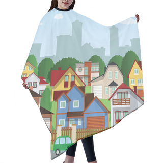 Personality  Suburban Houses Hair Cutting Cape