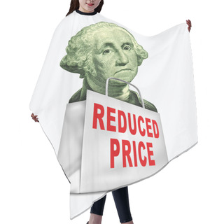 Personality  Currency Discount Hair Cutting Cape