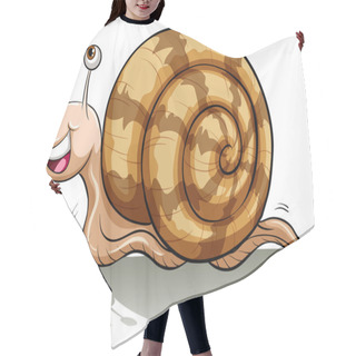 Personality  A Slow Snail Hair Cutting Cape