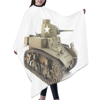 Personality  M3 Light Tank  Isometric View Hair Cutting Cape