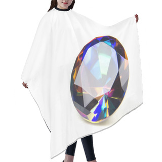Personality  Faceted Mystic Topaz Gemstone Hair Cutting Cape