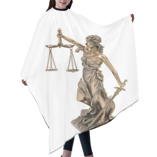 Personality  Themis Statuette Hair Cutting Cape
