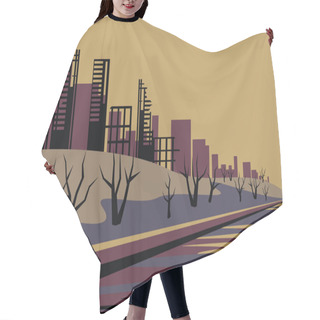 Personality  The Ruined City Hair Cutting Cape