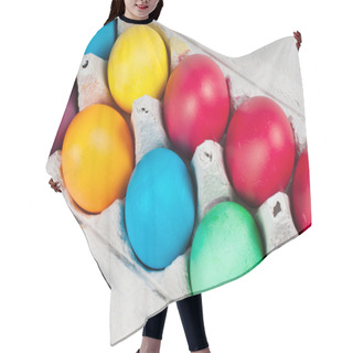 Personality  Easter Eggs Hair Cutting Cape