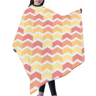 Personality  Abstract Geometry Pattern Hair Cutting Cape