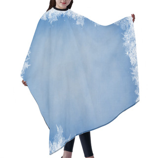 Personality  Winter Background Hair Cutting Cape