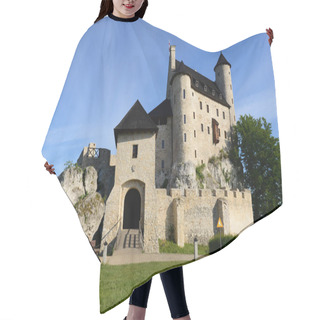 Personality  Bobolice Castle In Poland Hair Cutting Cape