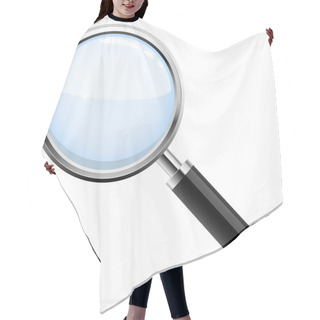 Personality  Magnifying Glass Hair Cutting Cape