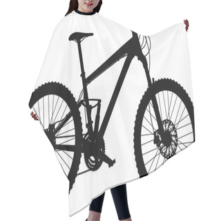 Personality  Full-suspension Mountain Bike Hair Cutting Cape
