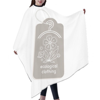 Personality  Label Organic Clothing. Hair Cutting Cape