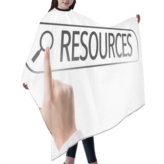 Personality  Resources Written In Search Bar Hair Cutting Cape