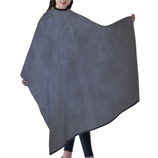 Personality  Dark Blue Grungy Background  Hair Cutting Cape
