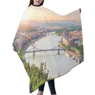 Personality  Panorama Of Summer Budapest Hair Cutting Cape