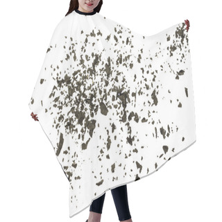 Personality  Paper Ash Texture Hair Cutting Cape