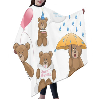 Personality  Bears Hair Cutting Cape