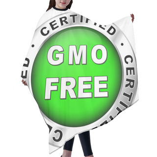 Personality  Gmo Free Label Hair Cutting Cape