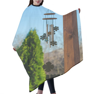 Personality  Wind Chimes Hair Cutting Cape