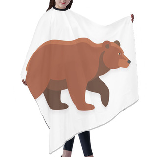 Personality  Bear Icon Hair Cutting Cape